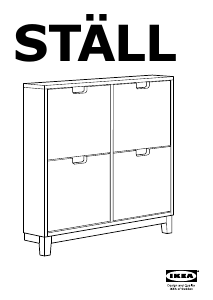 Manual IKEA STALL Shoe Cabinet