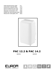 Manual Eurom PAC 12.2 Ar condicionado