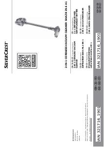 Manual SilverCrest IAN 321716 Vacuum Cleaner