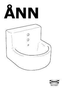 Instrukcja IKEA ANN Umywalka