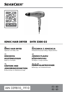 Instrukcja SilverCrest SHTR 2200 G2 Suszarka do włosów