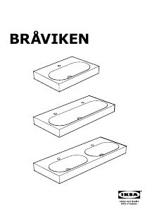 Manual IKEA BRAVIKEN Chiuvetă