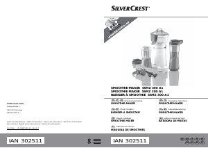 Handleiding SilverCrest SSMZ 300 A1 Blender