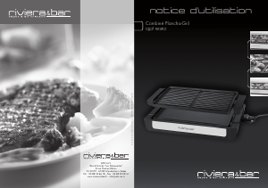 Mode d’emploi Riviera and Bar QPL 630 Gril de table
