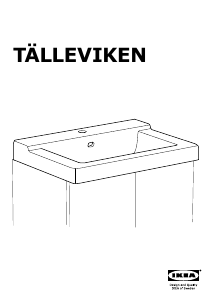 Használati útmutató IKEA TALLEVIKEN Mosogató