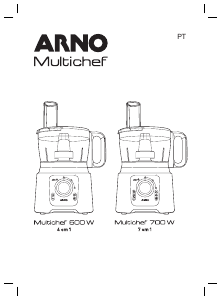 Manual Arno DO1655B1 Multichef Robot de cozinha