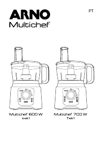 Manual Arno DO1608B1 Multichef Robot de cozinha
