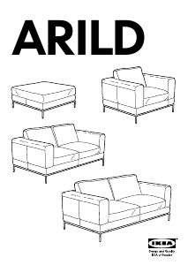 Bruksanvisning IKEA ARILD Soffa