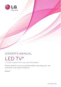 Bruksanvisning LG 24MT55D-PR LED skärm
