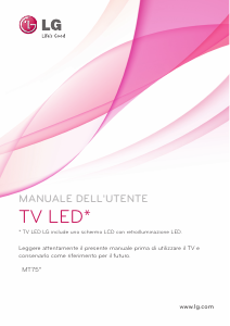 Manuale LG 23MT75D-PR Monitor LED