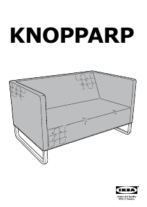 Bedienungsanleitung IKEA KNOPPARP Sofa
