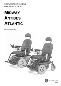 Handleiding Handicare Atlantic Elektrische rolstoel