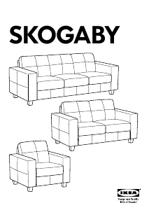 मैनुअल IKEA SKOGABY सोफा