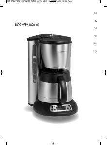 Bedienungsanleitung Tefal CM410530 Express Kaffeemaschine