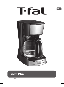 Manual de uso Tefal CM3518MX Inox Plus Máquina de café