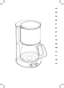 Bedienungsanleitung Tefal CM3628MX Kaffeemaschine