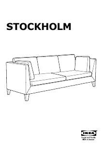 Εγχειρίδιο IKEA STOCKHOLM Καναπές