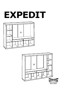 Manual de uso IKEA EXPEDIT Mueble TV