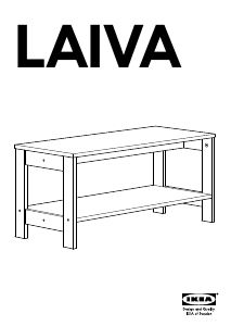 Návod IKEA LAIVA TV stôl