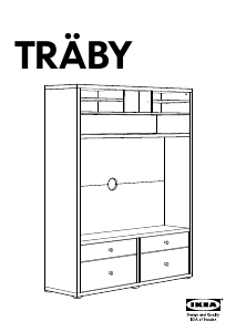 Priručnik IKEA TRABY Televizijski ormarić