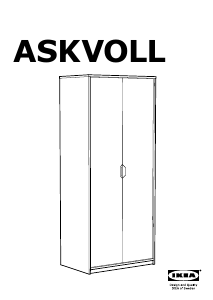 Käyttöohje IKEA ASKVOLL Vaatekaappi