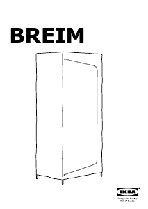 Manual de uso IKEA BREIM Armario