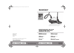 Manual SilverCrest IAN 332848 Vacuum Cleaner