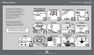 Handleiding Hunter 59235 Chronicle Plafondventilator