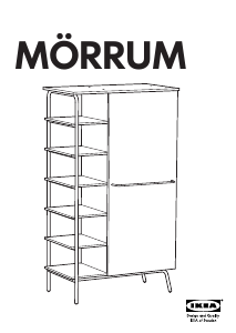 Bruksanvisning IKEA MORRUM Garderobeskap
