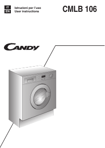 Handleiding Candy CMLB 106 Wasmachine