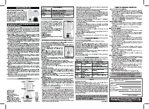 Manual de uso Arno LN2768B1 Optimix Plus Batidora