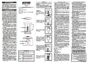 Manual de uso Arno LN5501B1 Power Max 700 Batidora