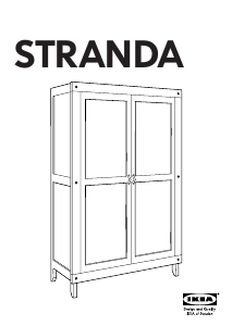 Használati útmutató IKEA STRANDA Gardrób