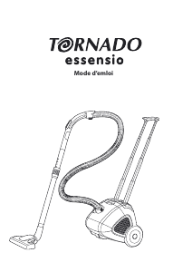 Mode d’emploi Tornado TO 4610N Essensio Aspirateur