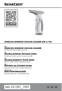 Manual SilverCrest IAN 331391 Window Cleaner