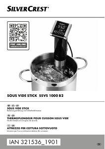 Mode d’emploi SilverCrest IAN 321536 Circulateur sous-vide