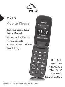 Manual Switel M215 Mobile Phone
