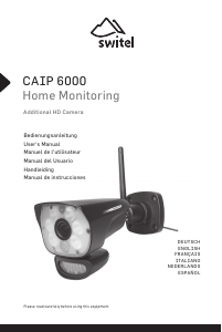 Manual de uso Switel CAIP6000 Cámara IP