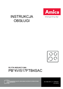 Instrukcja Amica PI6144NSTK X-TYPE Płyta do zabudowy