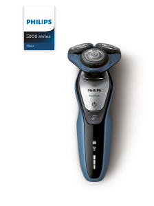 Bruksanvisning Philips S5240 AquaTouch Rakapparat