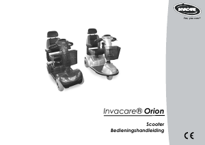 Handleiding Invacare Orion Scootmobiel