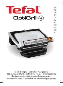 Mode d’emploi Tefal GC712D12CH OptiGrill+ Grill