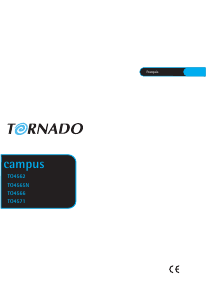Mode d’emploi Tornado TO 4571 Campus Aspirateur