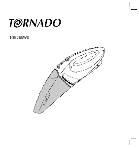 Handleiding Tornado TOB 265WD Kruimeldief