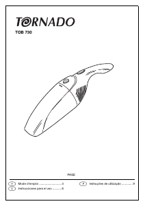 Mode d’emploi Tornado TOB 730 Aspirateur à main