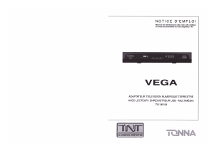 Mode d’emploi Tonna Vega Récepteur numérique