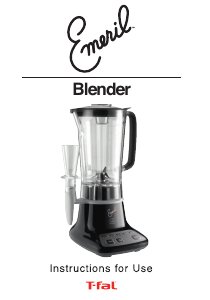 Manual Tefal BL5308US Emeril Blender