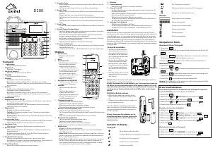 Manual Switel D200 Wireless Phone