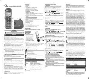 Mode d’emploi Switel DC5902 Téléphone sans fil