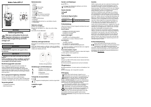 Manuale Switel WTE27 Ricetrasmittente